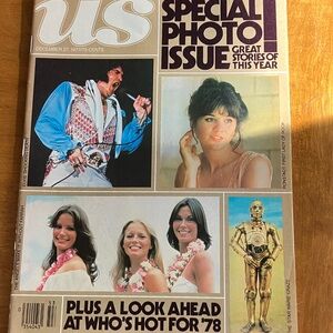 US Magazine Special Photo Issue - Beige & Multicolor Cover